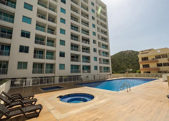 Apartamento En El Rodadero Cerca Del Arrecife Mall