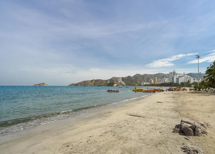 Apartamento En El Rodadero Cerca Del Arrecife Mall